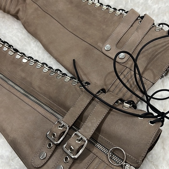 ROBERTO CAVALLI Knee High Boots Sz 39.5 - Picture 9 of 9